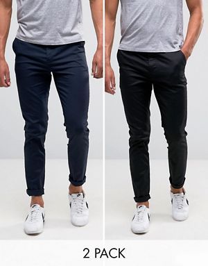 Black Chinos Men, Blue Chinos Men, Chinos Men Outfit, Chinos Men, Asos Menswear, Fashion Edgy, Slim Chinos, Boys And Girls Clothes, Mens Fashion Edgy