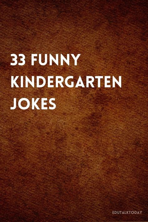 Laugh out loud with 33 funny kindergarten jokes designed to entertain young children. These jokes are perfect for sharing in class or at home. Jokes About Men Hilarious, Kid Jokes Funny Hilarious, Jokes For School, Kids Jokes Funny, Children Jokes, Best Kid Jokes, Jokes For Kids Funny, Laugh Out Loud Jokes, Jokes Hilarious Funny