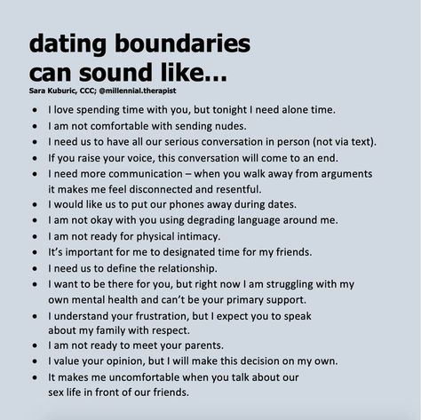 #millenniltherapist #dating #boundaries Deep Conversation Topics, Relationship Lessons, Relationship Therapy, Relationship Advice Quotes, Physical Intimacy, Relationship Psychology, Healthy Relationship Tips, Getting To Know Someone, Relationship Questions