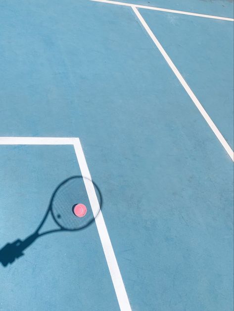 Pink & Blue tennis court Blue Tennis Court, Tennis Court Aesthetic, Tennis Aesthetic Vintage, Tennis Aesthetic, Pink Tennis, Ball Aesthetic, Baby Blue Aesthetic, Sports Arena, Sports Aesthetic