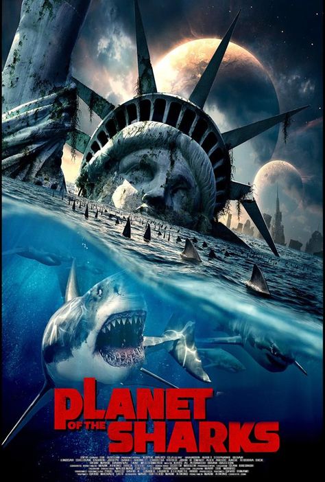 Shark Posters, Shark Film, Shark Movies, Apocalyptic Movies, Scary Movies To Watch, Top Horror Movies, Horror Movies List, Shark Photos, Netflix Film