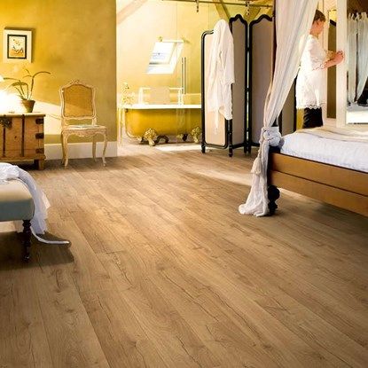 Laminate Flooring | Laminate | FlooringSupplies.co.uk Natural Laminate Flooring, Cheap Laminate Flooring, Quick Step Flooring, Waterproof Laminate Flooring, Oak Laminate Flooring, Quickstep, Rustic Flooring, Oak Laminate, Design Salon