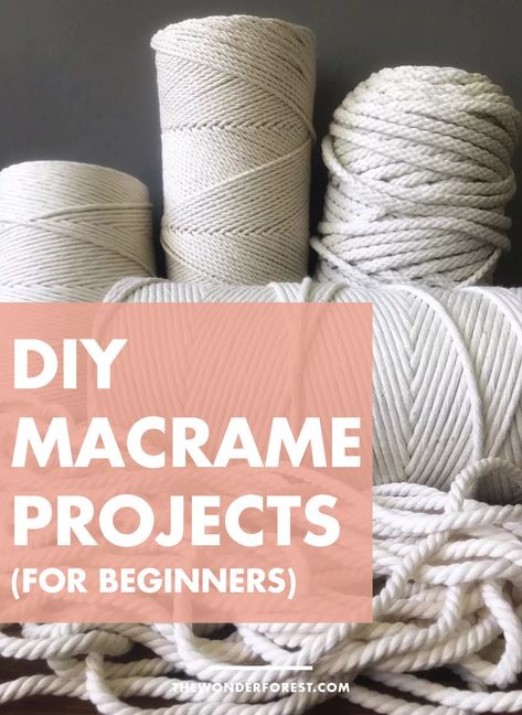 Diy Macrame Projects, Diy Macrame Wall Hanging, Art Macramé, Tutorial Macramé, Sell Easy, Simple Macrame, نباتات منزلية, Diy Macrame Plant Hanger, Macrame Wall Hanging Diy