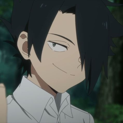 Neverland Anime, Ray Tpn, Neverland Art, Promise Neverland, The Promised Neverland, Promised Neverland, Emo Boys, Screen Time, Anime Icons