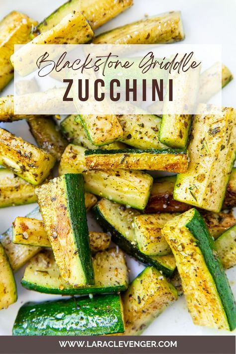 Griddle Veggies, Blackstone Sides, Cooked Zucchini, Side Veggies, Outdoor Griddle Recipes, Blackstone Cooking, Griddle Cooking Recipes, Hibachi Recipes, Outdoor Griddle