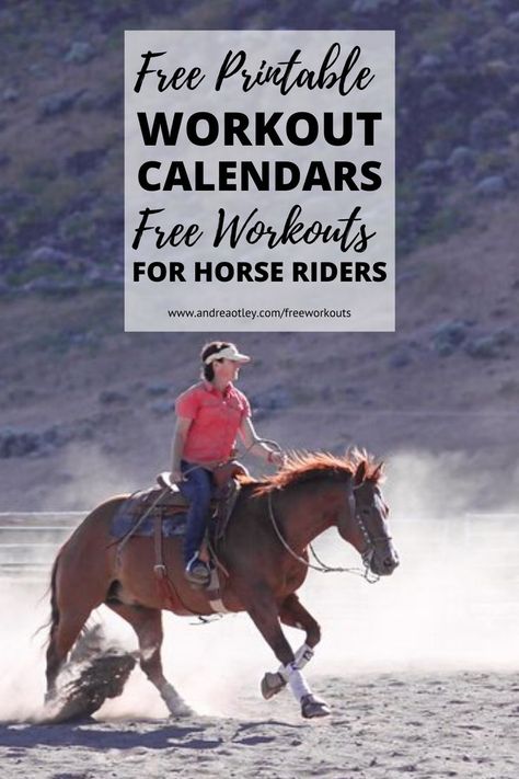 We expect our horses to be athletes. We should be, too. Is it time to get in great shape to ride your horse? I’ve put together 8 weeks of free workouts for you, complements of my favorite in-home fitness company, Beachbody On Demand. The workouts are 100% free, no credit card required. Workouts For Equestrians Gym, Horse Fitness Plan, Workouts For Horseback Riders, Equestrian Workouts At Home, Equestrian Workout Plan, Equestrian Workout Exercises, Cowgirl Workout, Show Workouts, Horse Training Program