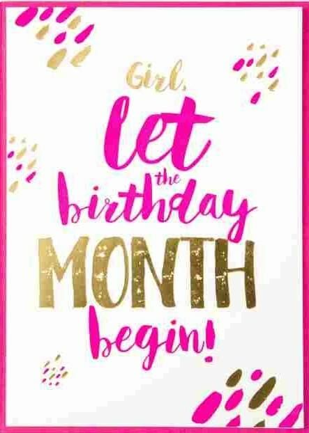 Birthday Month Quotes, Happy Birthday Month, Happy Birthday Niece, Strong Black Woman Quotes, Month Quotes, Its My Birthday Month, 32 Birthday, Happy Birthday Beautiful, Love Quotes For Girlfriend