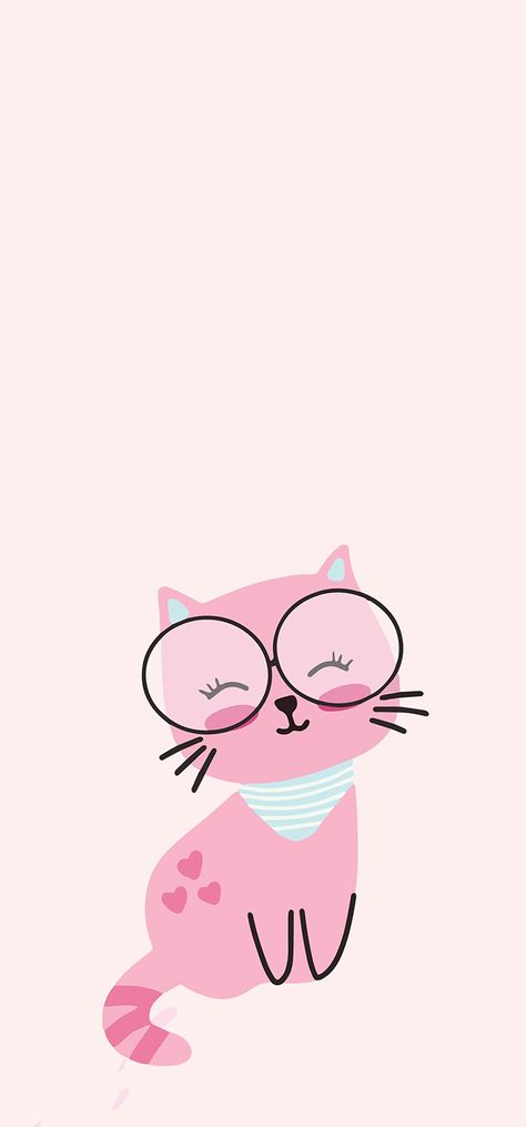 Soft Kitchen, Cat With Glasses, Scandinavian Design Bedroom, Iphone Dynamic Wallpaper, Hotel Gym, Pink Wallpaper Backgrounds, Cat Glasses, Iphone Wallpaper Kawaii, Spa Towels