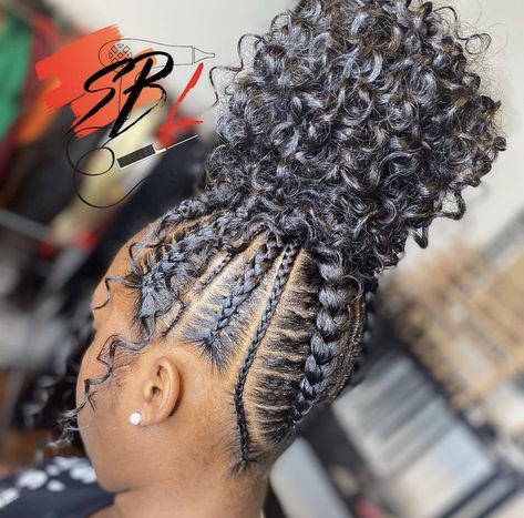 Braid Hairstyles With Weave, Hairstyles With Weave, Different Braid Styles, Sleek Braided Ponytail, Hair Braid Patterns, Cornrows Braids For Black Women, Weave Hairstyles Braided, Short Box Braids Hairstyles, Bohemian Braids