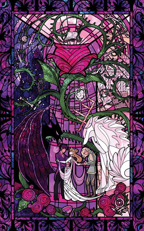 Rosie ( rosiethorns88 ) on Twitter: "New illustration feat. on the Feb 2020 @LitJoyCrate puzzle! They pitched an amazing idea to crossover #ACOTAR w/ the stained glass style of #BeautyAndTheBeast! Feat. Rhysand & Tamlin's beast forms, a rosey cauldron, and 14 other hidden items! ✨ #feysand #acomaf #sjm #batb… https://t.co/sXPb05h7m8" Sara J Maas, Feyre And Rhysand, Posca Art, A Court Of Wings And Ruin, Fantasy Magic, Sarah J Maas Books, A Court Of Mist And Fury, Throne Of Glass, Arte Fantasy