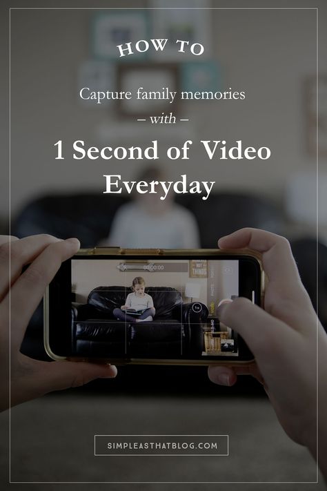 1 Second Everyday Video Project – Capture magical, everyday family memories with 1 second of video everyday! It really is the little things that matter most. 1 Second Everyday, 2023 Photography, Photo Organizing, Sign Writer, Children Crafts, Dslr Photography Tips, Video Project, Social Media Advice, Mobile Computing