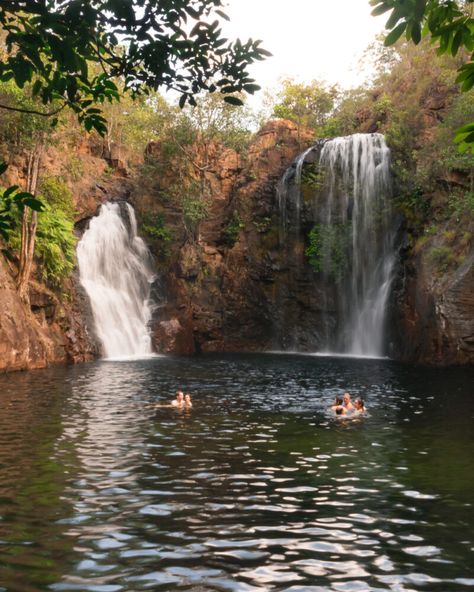 Australia Places To Visit, Litchfield National Park, Northern Territory Australia, Kakadu National Park, Full Time Travel, Thermal Spring, Helicopter Tour, Travel Australia, Plunge Pool