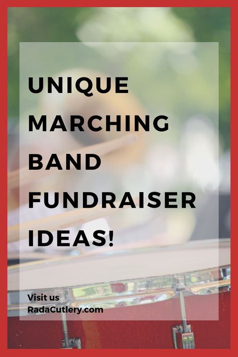 Band Fundraising Ideas, Band Booster, Easy Fundraising, Fundraiser Raffle, Ways To Fundraise, Band Trip, Band Mom Shirts, Easy Fundraisers, Fun Fundraisers