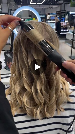 Bouncy Curls Medium Hair, Ghd Curls, Soft Bouncy Curls, Curl Iron, Mens Summer Hairstyles, Ghd Hair, Hair Buns, Bouncy Curls, Soft Curls