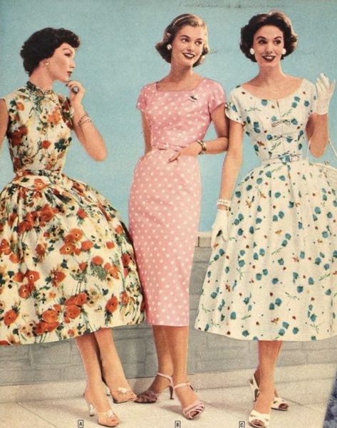 1950s Fashion Women Casual, Fashion In The 1950s, 1950s Woman, 1950s Fashion Women, 1950s Women, History Of Fashion, 50s Women, 50s Fashion Dresses, Fashion 50s