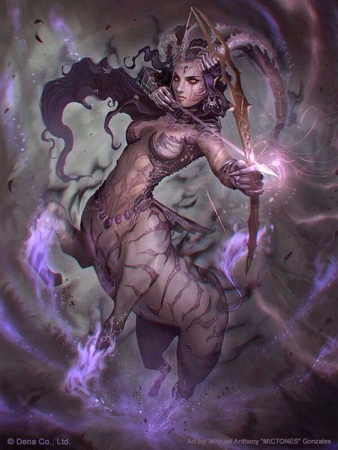 Female Centaur, Bow And Arrow, Wow Art, Mythological Creatures, Mystical Creatures, Fantasy Warrior, Arte Fantasy, 판타지 아트, Magical Creatures