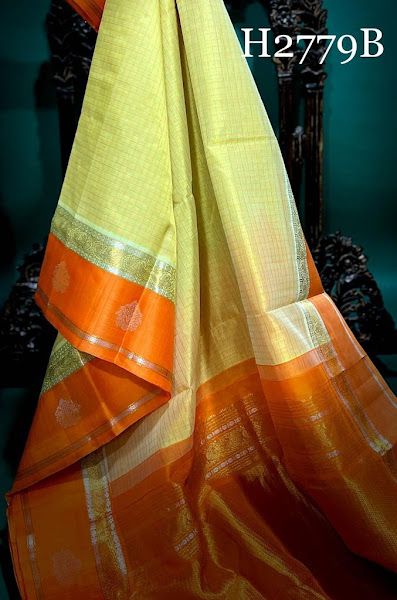 ***H2779******DESIGNER MANGALAGIRI**** The glorious MANGALAGIRI PATTU Pastal Color Saree exudes poise and enticement with Thread Woven Checks all around the body. It has a Unique Bentex Gap borders with KUTTU Finishing. These Gap Kuttu borders Stands you unique in any occasion and completes the look. * An Authentic Exclusive Pure Zari Grand Pallu* Contrast Pure blouse with zari borders * With Silkmark Certified * MSP: 6900+shipPrice:Enter PriceTo Buy, click here or Whatsapp image Mangalgiri Saree Blouse Designs, Mangalagiri Saree Blouse Designs, Gap Border Blouse Designs, Gap Border Sarees, Gadwal Gap Border Sarees, Mangalagiri Pattu Sarees With Price, Mangalagiri Pattu Sarees, Mangalgiri Sarees, Blouse Work