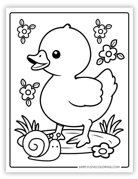 Free duck coloring pages are the perfect activity for homeschooling, classrooms, teachers, kids' activities, and educational activities. Pond Coloring Pages Free Printable, Duck Colouring Pages, Rubber Duck Coloring Page, Duck For Coloring, Ducks Preschool Activities, Colouring Activities For Kids Preschool, Drawing Sheets Free Printable, Animals Arts And Crafts For Kids, Duck Template Free Printable