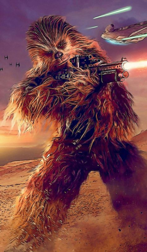 CHEWBACCA Chewbacca Art, Chewbacca Wallpaper, Star Wars Pop Art, Star Wars Wallpaper Iphone, Star Wars Villains, Star Wars Background, Star Wars Drawings, Star Wars 2, Star Wars Tattoo