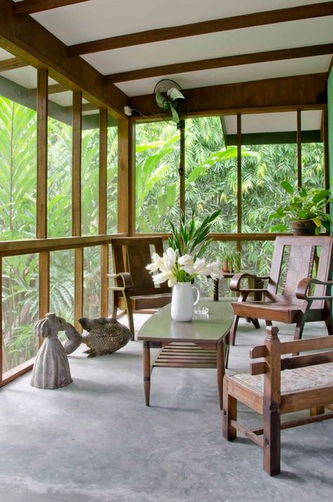 Filipino Interiors Modern Lanai Ideas Philippines, Lanai Ideas Philippines, Modern Filipino Architecture, Filipino Home Decor, Modern Filipino Interior, Filipino Interior, Modern Filipino House, Filipino Interior Design, Filipino Home