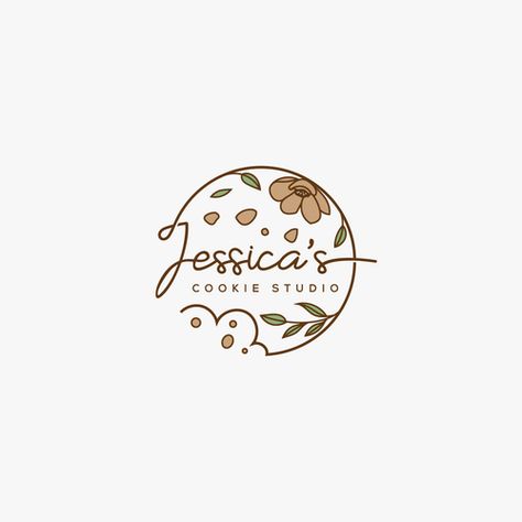 Dessert Logo Design Sweets, Homemade Bakery Logo Design, Sweet Logo Design, Celebration Aesthetic, 손 로고, Aesthetic Logos, Ideas Para Logos, Logo Sweet, Papan Tulis Kapur