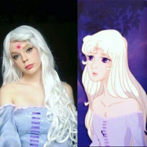 The Last Unicorn Cosplay Halloween Costumes Cartoon Characters Blonde, Lady Amalthea Dress, The Last Unicorn Halloween Costume, Last Unicorn Costume, The Last Unicorn Costume, Lady Amalthea Cosplay, Costume For Blondes Halloween, The Last Unicorn Makeup, The Last Unicorn Cosplay