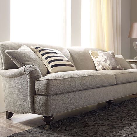 Fabric Sofas | Ethan Allen Ethan Allen Furniture Ethan Allen Inc., Ethan Allen Living Room Ideas, Shop Sofas, Ethan Allen Sofa, English Roll Arm Sofa, Sofa Images, Sofas For Small Spaces, White Interiors, Leather Chesterfield Sofa