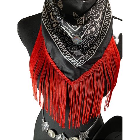 Fringed Blinged Bandana. This Is A Standard Size Bandana With 6" Fringe Added With Rhinestones. This Listing Is For 1 Bandana And We Are Open To Reasonable Offers For Multiple Purchases. Outfit Bandana, Fringe Bandana, Burgundy Weave, Crochet Hooded Scarf, Bandana Colors, Cable Knit Scarf, Snood Scarf, Chunky Knit Blanket, Wool Wrap