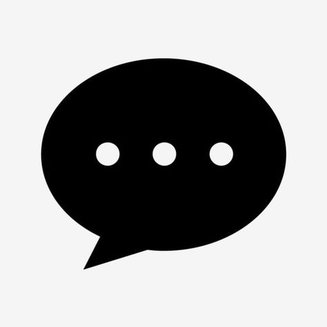 Blue Message Icon Aesthetic, Black Messages Icon, Messages Icon Aesthetic, Imessage Icon, Basic Stickers, Message Png, Icon Message, Message Bubble, Messages Icon