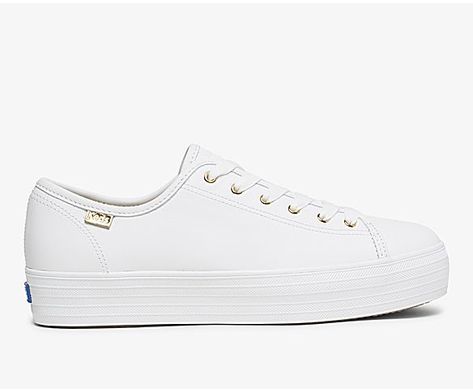 Keds Women's Triple Kick Luxe Leather Women's Triple Kick Luxe Leather Free Socks, Platform Sneaker, Christmas 2020, Sporty Chic, Platform Sneakers, Comfortable Fashion, Keds, Sneakers For Sale, Tennis Shoes