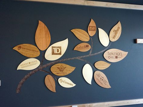 Donor Tree Wall, Donor Recognition Wall Ideas, Donor Wall Design Ideas, Donor Recognition Ideas, Donor Wall Ideas, Donor Tree, Donor Wall Design, Donor Signage, Donor Plaques