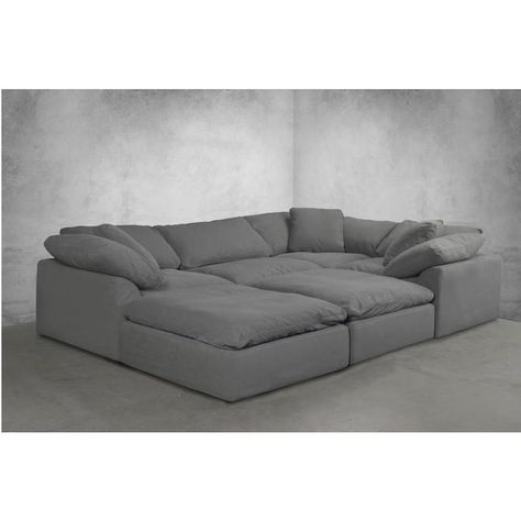 Modular Chair, Family Room Furniture, Sofa L, Sectional With Ottoman, Grey Sectional, Sectional Slipcover, Open Space Living, Table Sofa, Diy Sofa