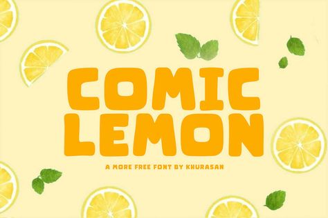 We are pleased to present Comic Lemon Display Font, a fun, playful, and thick lettered display font for cartoon-related designs, children’s games, or just any creation that requires a lovely touch. Comic Lemon font is perfect for stationery, social media posts, thank you cards, quotes, greeting cards, logos, branding, photography, watermark, label, paper, wedding designs, […] The post Comic Lemon Display Font – Free Download appeared first on Creativetacos ®. Lemon Display, Country Fonts, Farmhouse Font, Ttf Fonts, Cartoon Font, Groovy Font, Display Fonts, Stylish Fonts, Brand Fonts