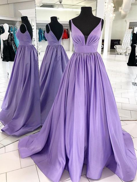 Prom Dresses Lavender, Lavender Prom Dresses, Sweep Train Prom Dress, Prom Dresses Formal, Corset Dress Prom, Formal Evening Dress, Backless Prom Dresses, Maxi Dress Prom, Evening Gowns Formal