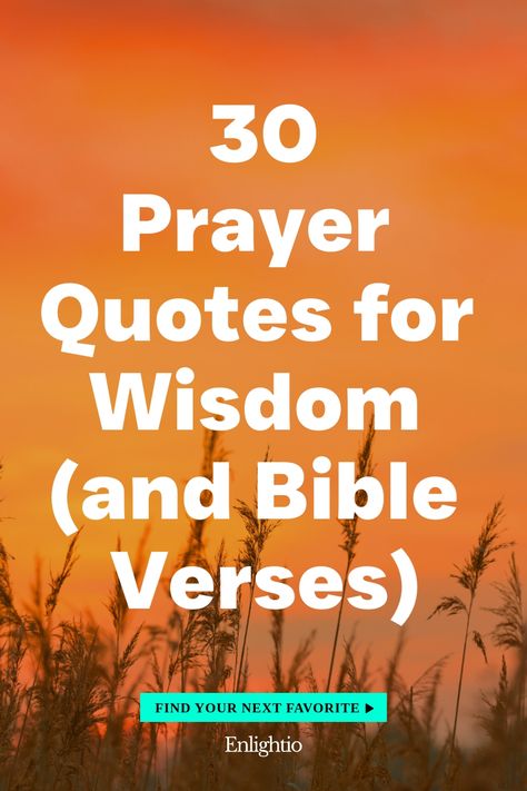 30 Prayer Quotes for Wisdom (and Bible Verses) Healing Scriptures Bible Prayer, Spiritual Path Quotes, Wisdom Bible Verses, Prayers For Wisdom, Healing Scriptures Bible, Prayer For Discernment, Prayers For Direction, Prayer Quotes Positive, Path Quotes