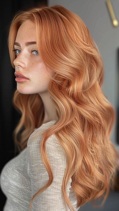 hair hairstyling | hair cut ideas | hair hack | hair looks | hair colours Blonde Hair On Natural Brunettes, Honey Hair Color Caramel, Hair Colour 2024, Strawberry Blonde Balayage Brunette, Dark Warm Blonde Hair, Strawberry Brunette Hair, Brown Skin Blonde Hair, Natural Strawberry Blonde Hair, Dark Strawberry Blonde Hair