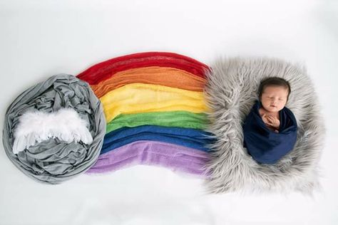 Rainbow Maternity Photoshoot, Rainbow Newborn Pictures, Rainbow Maternity Shoot Ideas, Rainbow Baby Photoshoot Maternity, Rainbow Baby Maternity Shoot, Rainbow Baby Announcement Photoshoot, Rainbow Baby Newborn Pictures, Ivf Newborn Photography, Rainbow Maternity Shoot