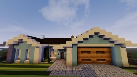 Cozy Suburban House, Minecraft Suburban House, Minecraft Small House, Mc Houses, Minecraft Houses Xbox, Minecraft City Ideas, Modern Minecraft, Minecraft Zombie, Modern Minecraft Houses