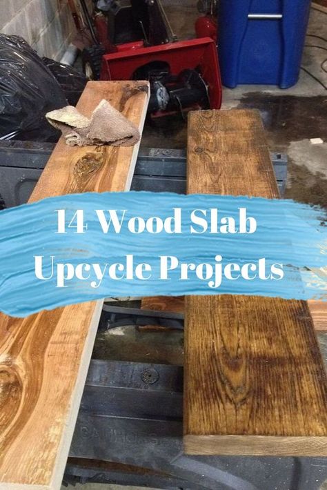 14 Creative DIY Projects and Ideas Using Wood Slabs- Wood slabs are the perfect diy material for all home decor. #hometalk #diy #diydecor #wood #woodslabs #wooden #diywood #home #diyhome Hometalk Diy, Wood Slab Table, Creative Diy Projects, Woodworking Cabinets, Woodworking Bench Plans, Easy Wood, Live Edge Wood, Wood Polish, Upcycle Projects