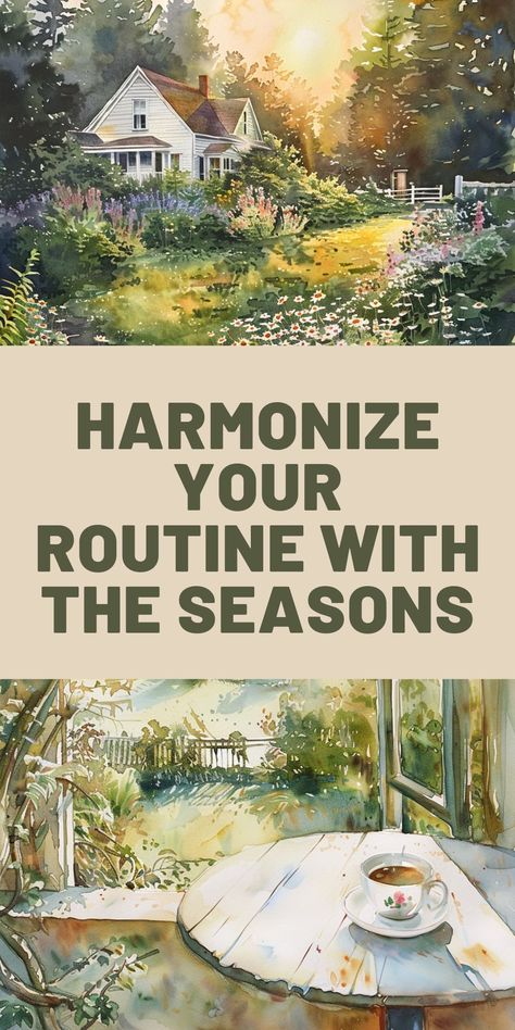 Living With The Seasons, Romantasize Your Life, Natural Living Aesthetic, Slow Homemaking, Living Seasonally, Homebody Aesthetic, Living Naturally, Cottagecore Life, Happy Homemaking