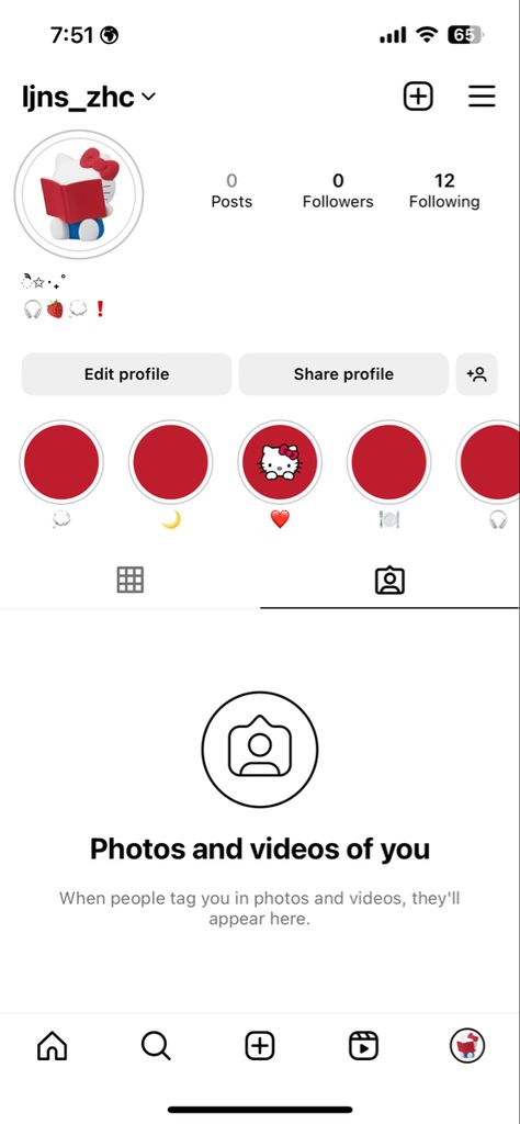 hello kitty red instagram profile cute basic Hello Kitty Username Ideas, Hello Kitty Instagram Highlight Cover, Tiktok Profile Ideas, Ig Profile Ideas, Ig Theme, Profile Cute, Red Hello Kitty, Instagram Account Ideas, Account Ideas