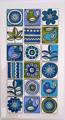 Modele Zentangle, Aqua Design, Madhubani Art, Animal Illustrations, Hand Painted Tiles, Madhubani Painting, Indian Folk Art, Painting Tile, Sgraffito