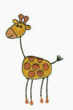 Stick Animals Drawing, Stick Animals, Painted Giraffe, Pottery Painting Ideas, Easy Graffiti Drawings, Kids Painting Party, Animals Drawing, Stick Figure Drawing, Giraffe Art