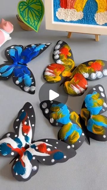 Best Kids Activities on Instagram: "Gorgeous Symmetrical Butterfly Craft for Kids! 😍🦋🦋🦋🦋⠀ ⠀ ⠀ >>>> SHARE this idea! 👉👉👉👉👉👉 ✨⠀ ⠀ ⠀ ⬇️⬇️⬇️⬇️⠀ ⠀⠀ ✨ 👉 EXPLORE our collection of educational games and toys that stimulate fun and learning! SHOP NOW link in our bio 🔗🙋‍♀️⠀ ⠀⠀⠀⠀ ⁣#letskeepkidsbusy⠀⠀⠀⠀ ⠀⠀⠀⠀ ⠀⠀⠀⠀ ⠀⠀⠀⠀ ⠀⠀⠀⠀ ⁣➡️ Like ❤️, Share 👥, and Save this post for later! 👉⁣⠀⠀⠀⠀ ⠀⠀⠀⠀ ⁣⁣🌺If you have a child's heart, you will also have their mind. 🌺⠀⠀⠀⠀ ⁣⠀⠀⠀⠀ ⠀ ⠀ ⠀ ⠀ #crafts #handmade #art #diy #craft #crafting #creative #crafty ⠀⠀" Butterflies Crafts For Toddlers, Butterfly For Preschool, Painting Activity For Kindergarten, Butterfly Making Ideas, Insect Art Preschool, Butterfly Art Craft, Butterfly Activities For Preschool, Butterfly Diy Crafts, Butterfly Art For Kids