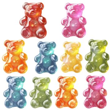 bear,gummy,candy,jelly,cute,cartoon,sweet,gum,food,baby,isolated,kids,white,fruit,green,blue,orange,color,red,pink,colorful,funny,set,fun,yellow,dessert,sugar Gummy Bear Watercolor, Gummy Bears Cartoon, Gummy Art, Gummy Bear Art, Gummy Jelly, Yellow Desserts, Candy Png, Jelly Bear, Gummy Bear Candy