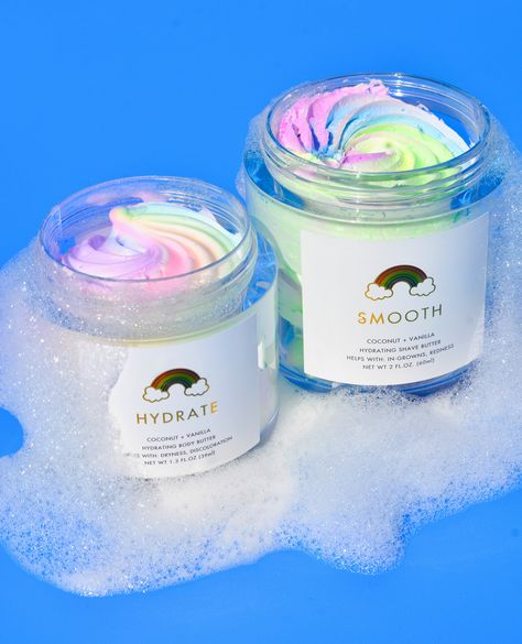 A match made in swirl heaven! 🙌 Our HYDRATE Body Butter and SMOOTH Shave Butter swirls are here to make your self-care routine a little sweeter! 💦 HYDRATE Body Butter Powered by vanilla + vitamin e for the ultimate hydration 🪒SMOOTH Shave Butter Powered by coconut + vanilla to soften and soothe for a silkier shave Have you tried these goodies yet? Let us know!👇 Available at @CVS ✨ Rainbow Beauty, Vanilla Body Butter, Shave Butter, Hydrated Skin, Smooth Shave, Body Scrubs, Girly Accessories, Match Making, Shaving Cream