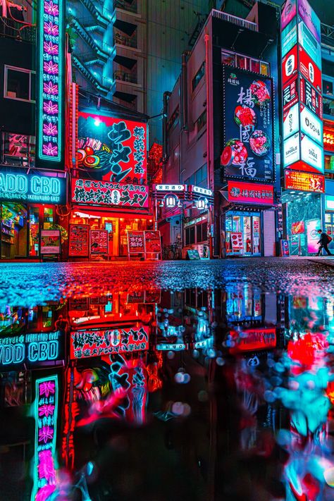 K / Neon-lit night city / Japan (@construction_man721) on Threads Cyberpunk Tokyo Night, Tokyo Cyberpunk Aesthetic, Tokyo City Night Aesthetic, Tokyo City Aesthetic, Neo Tokyo Aesthetic, Japanese City Pop Aesthetic, Cyberpunk Japan, Tokyo Neon, Tokyo Aesthetic