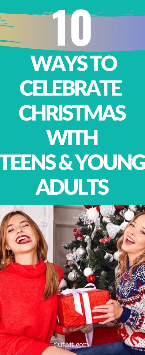 Here we are in the throes of the tweens and teens years in our household and I’m pretty sure no one would be jumping up and down with excitement over a day spent looking for train sets around town. So, what do we do now? How do we make the holiday season special for our older kids when the magic and wonder of the younger years is gone? #teens #christmas #holiday #tradition #parenting Christmas Break Ideas For Teens, Christmas Traditions For Teens, Christmas Traditions With Teens, Christmas Traditions For Adults, Christmas With Teens, Teen Holiday Party Ideas, Christmas For Teens, Christmas Activities For Teens, Christmas Morning Traditions