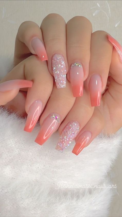 Cute Simple Nail Designs Acrylics, Elegant Nails Summer, Nails File, Fancy Nails Designs, Girly Acrylic Nails, Acrylic Nails Coffin Pink, Acrylic Nails Coffin Short, Uñas Acrilicas, Pink Acrylic Nails