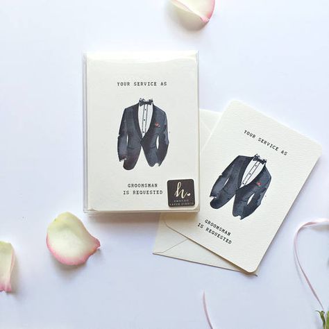 Best Man Invitation, Tuxedo Card, Be My Best Man, Groomsmen Invitation, Groomsman Card, Groomsman Proposal, Etsy Invitations, Bar Card, Be My Groomsman